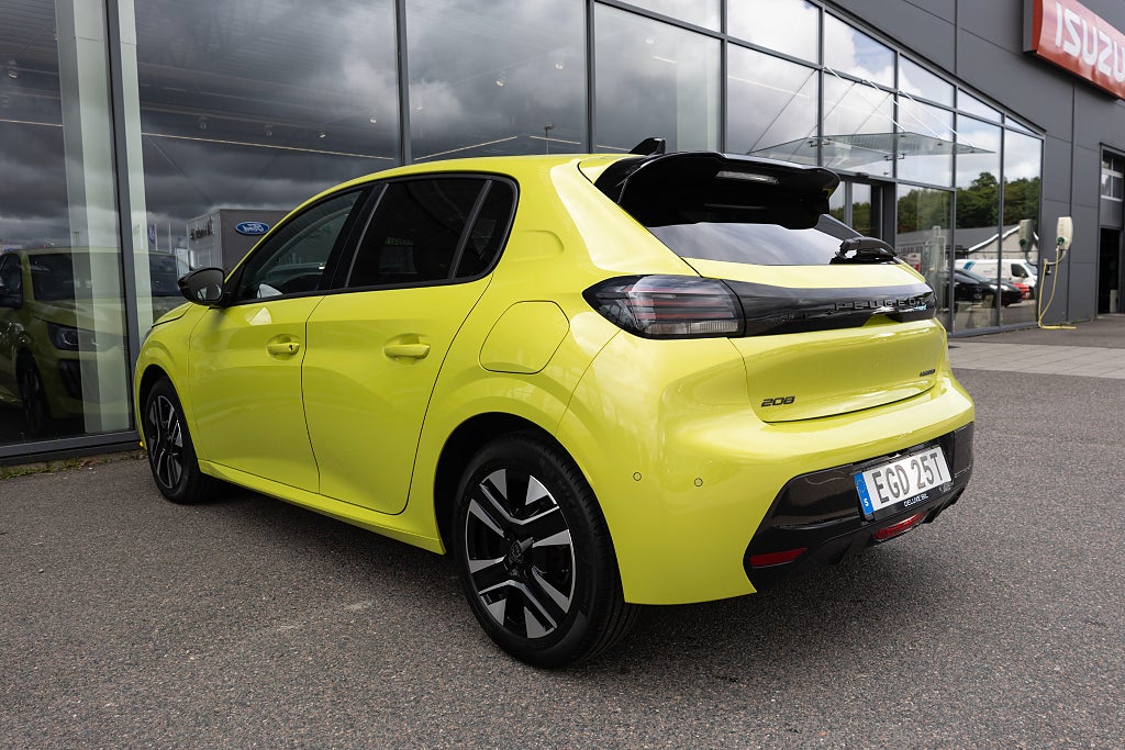 Peugeot 208 Allure HYBRID 100 hk Automat Navigation Adaptiv Farth.