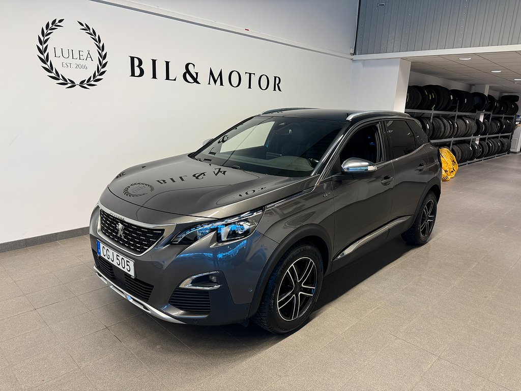 Peugeot 3008 2.0 BlueHDi EAT GT-Line |1 Ägare|8216mil|Bkam