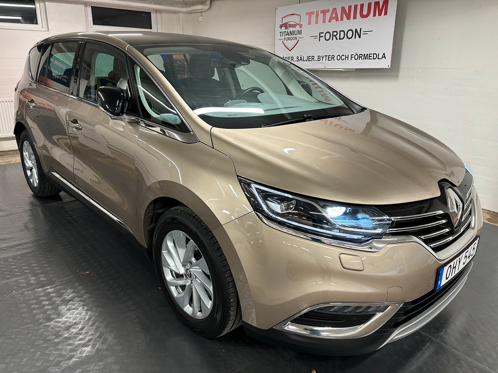Renault Espace 1.6 dCi EDC 7 sits NY BESIK
