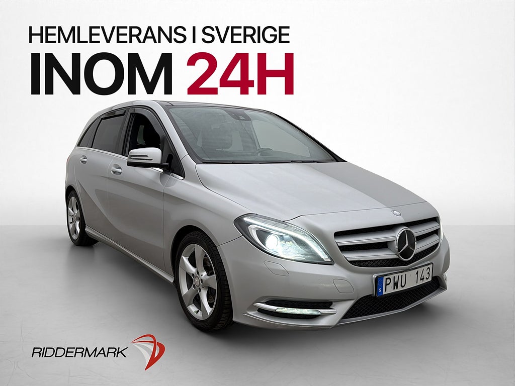 Mercedes-Benz B 200 CDI 136hk Panorama Halvskinn CarPlay