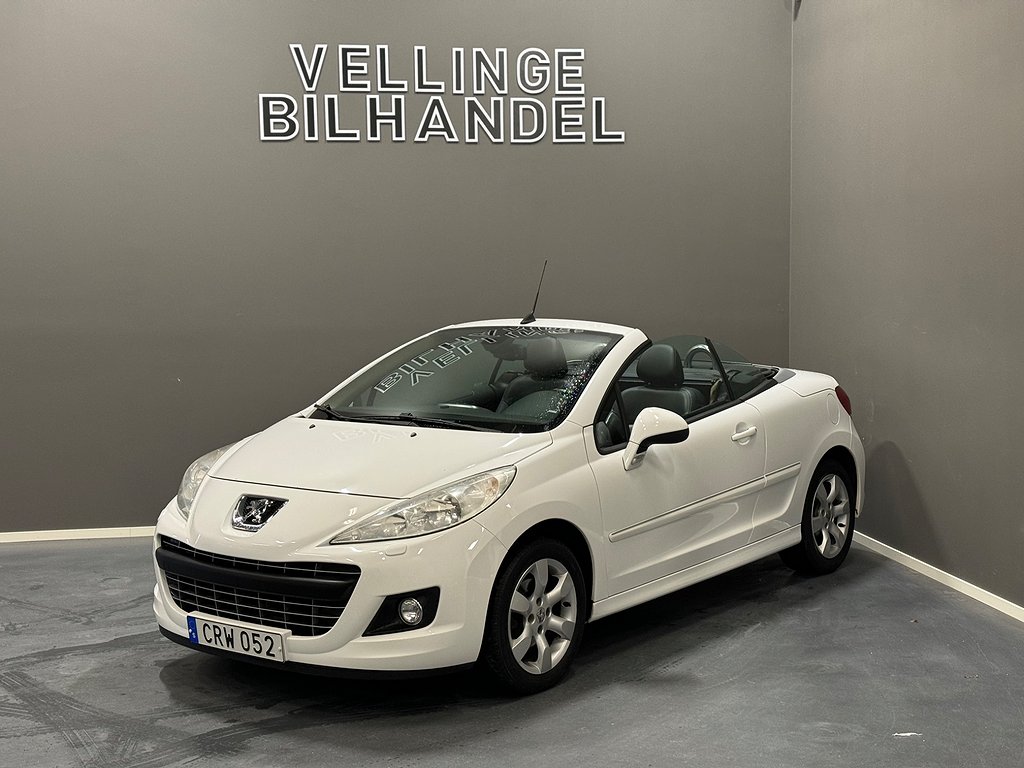 Peugeot 207 CC 1.6 VTi RÄNTEKAMPANJ 3,95% 12800MIL