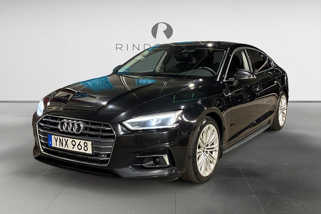 Audi A5 SB 2.0 TFSI 252 HK AUT Q PROLINE MATRIX DRAG B&O NYSERV