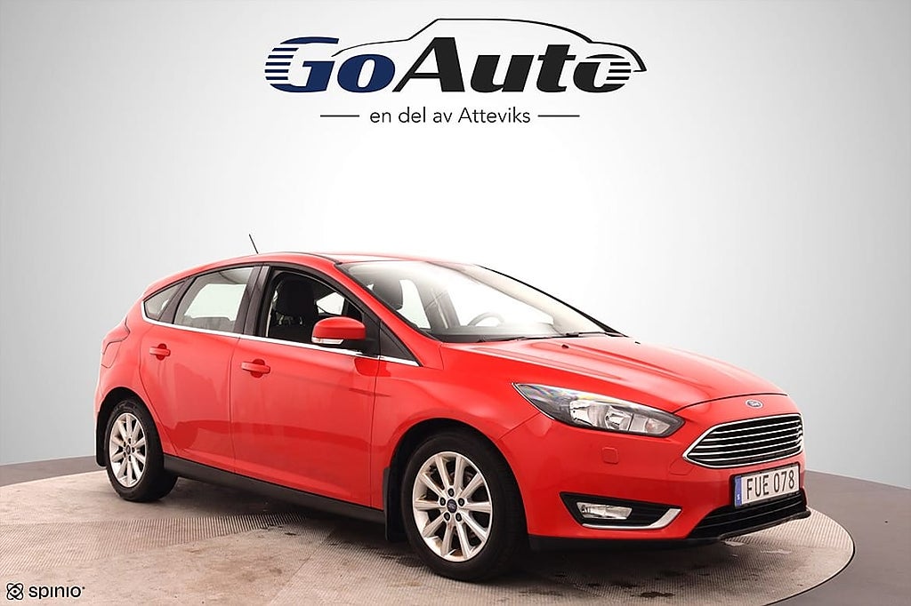 Ford Focus 1.0 EcoBoost Manuell, 100hk
