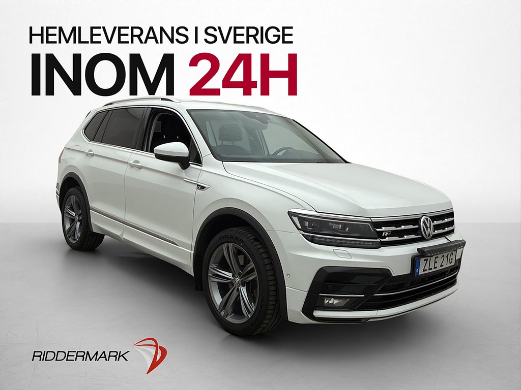 Volkswagen Tiguan Allspace 4M R-Line 7-Sits Värmare Cockpit