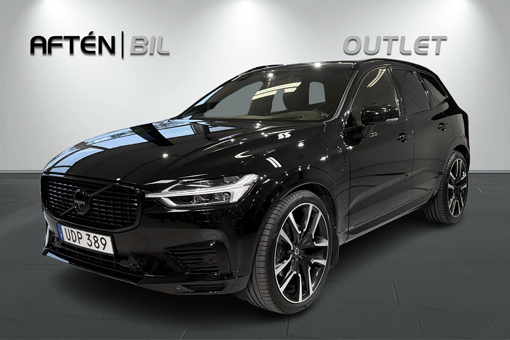 Volvo XC60 T8 AWD R-Design 392hk 22" Pano Massage HuD H/K Luft-Fjä