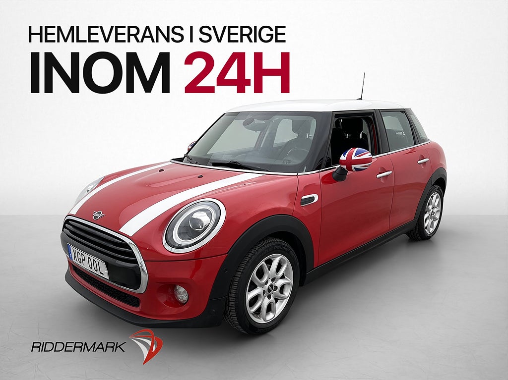 MINI Cooper 5-dörrars 136hk Pepper Excitement Sensorer