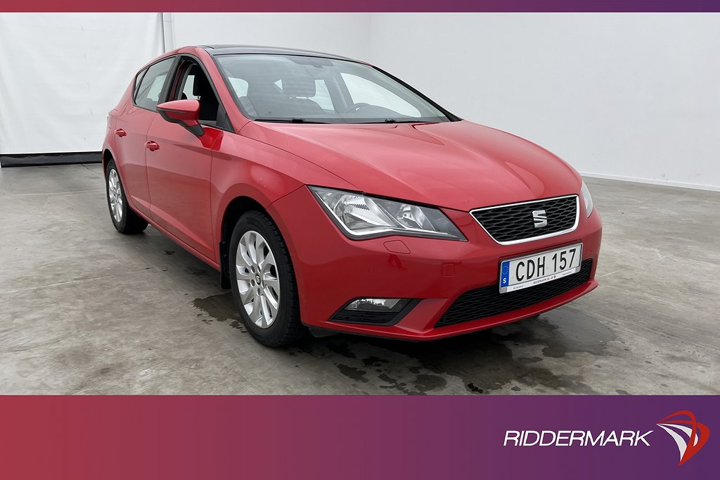 Seat Leon 1.2 TSI 105hk Style Pano Sensorer Låg-skatt