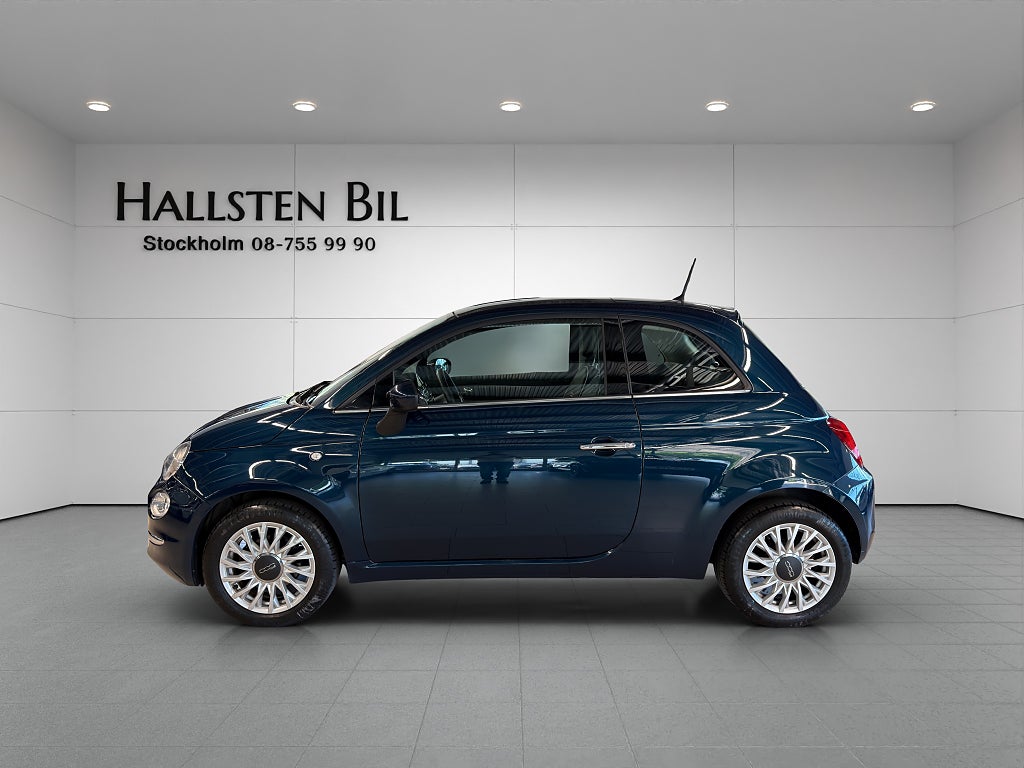 Fiat 500 1.2 Lounge Panoramaglastak 5739Mil Svensksåld  