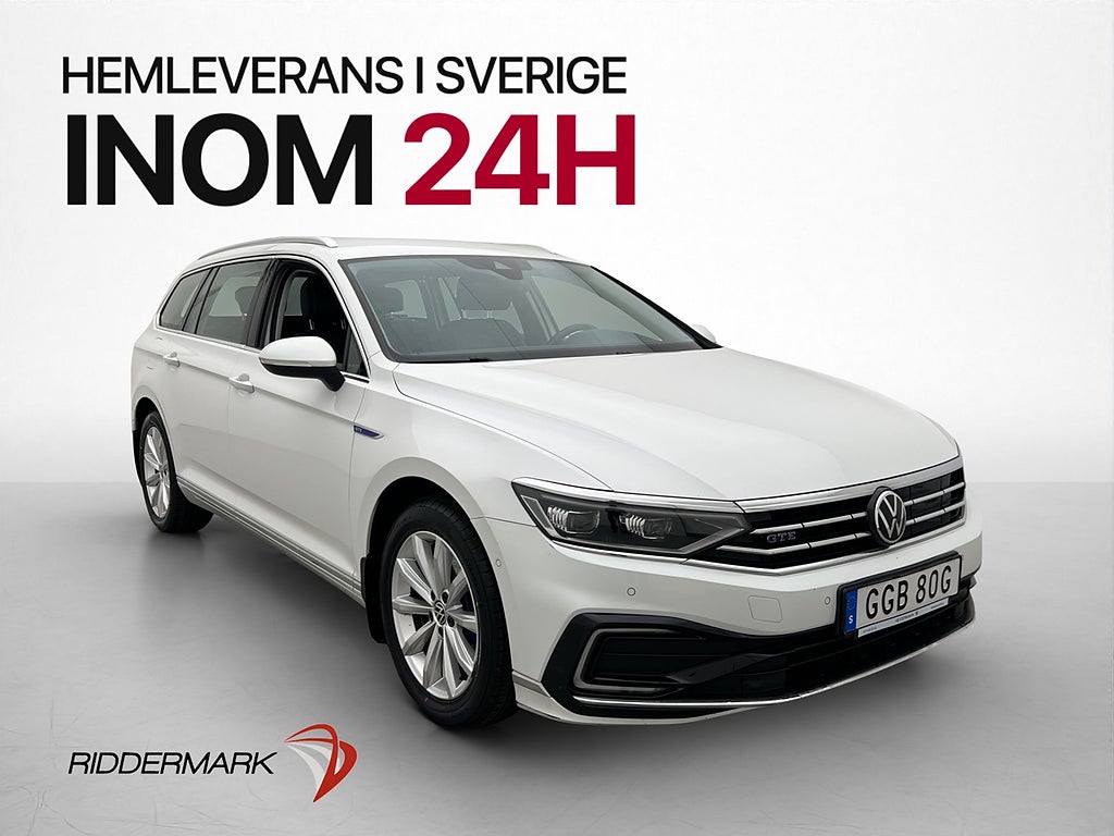 Volkswagen Passat SC 1.4 TSI 218hk GTE Drag Värmare Kamera