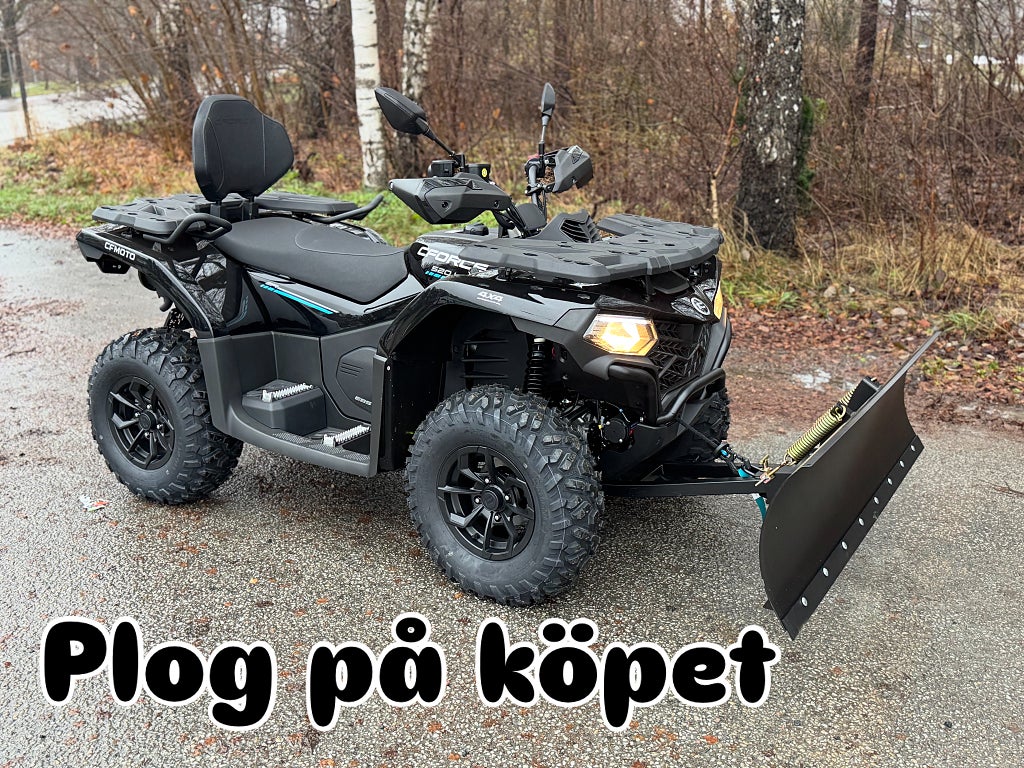 CFMOTO C FORCE 520 EPS LÅNG TRAKTOR A & B Black Week Plog 