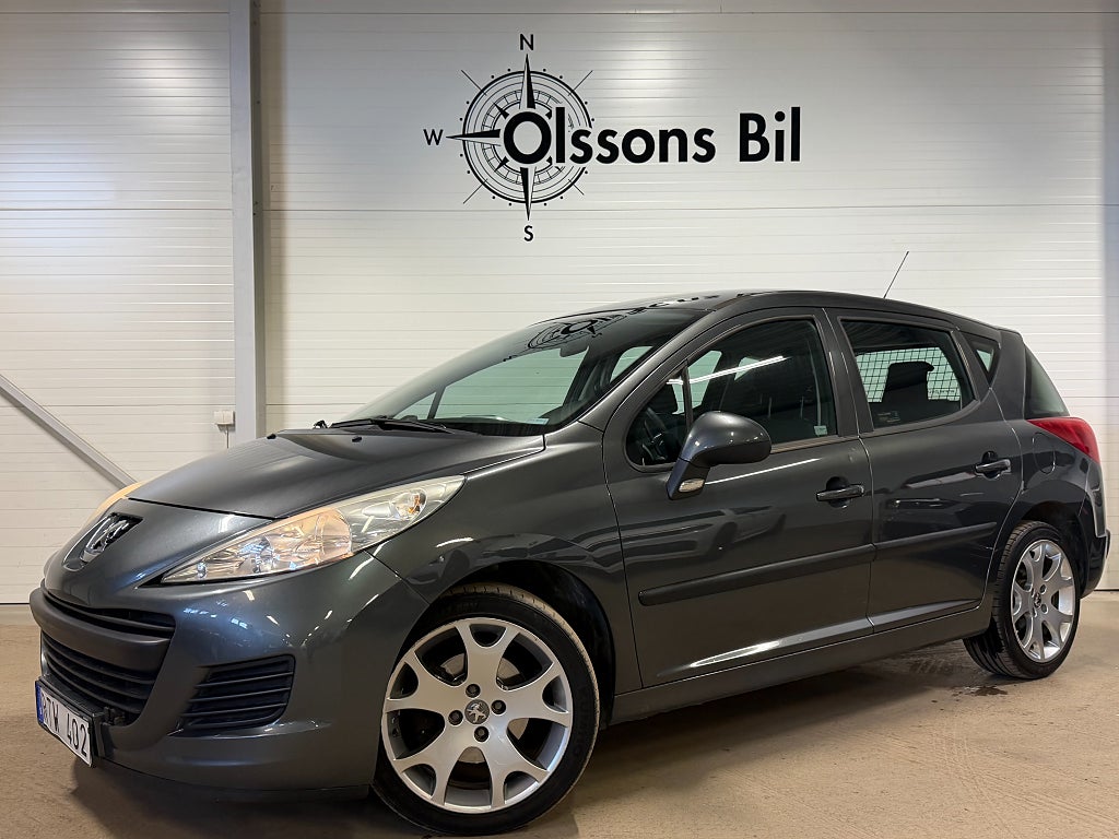 Peugeot 207 SW 1.6 HDi M&K Värmare Lågmilare 0.45/L
