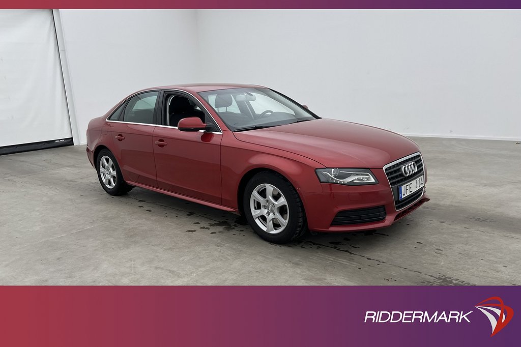 Audi A4 Sedan 2.0 TDI 136hk Proline Värmare Välservad