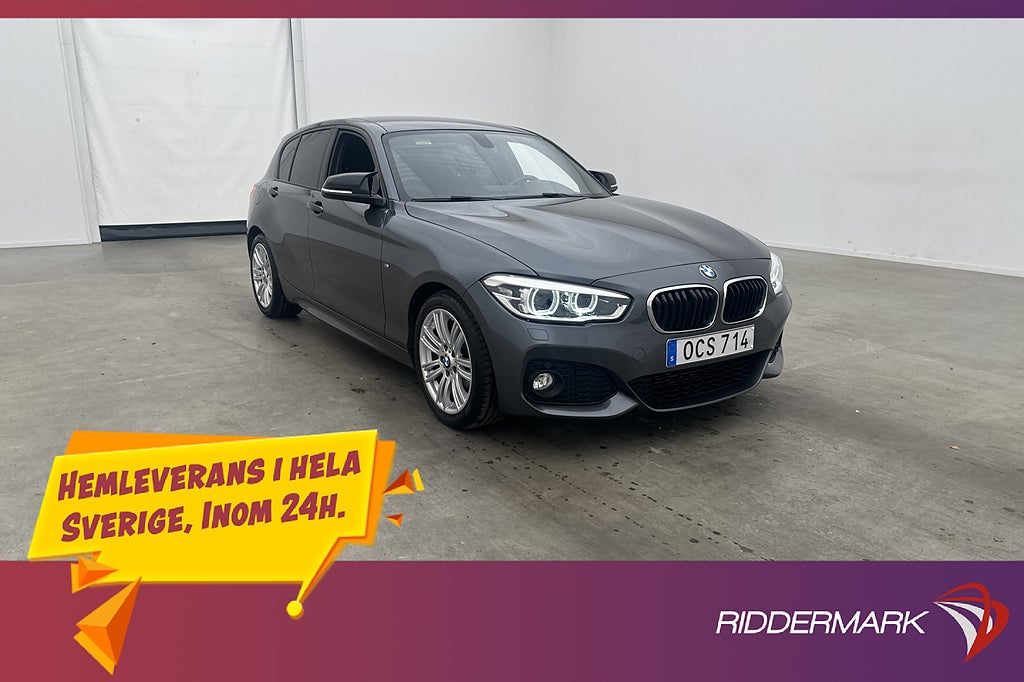 BMW 118 I 136hk M Sport P-Sensorer Keyless 0,53l/mil
