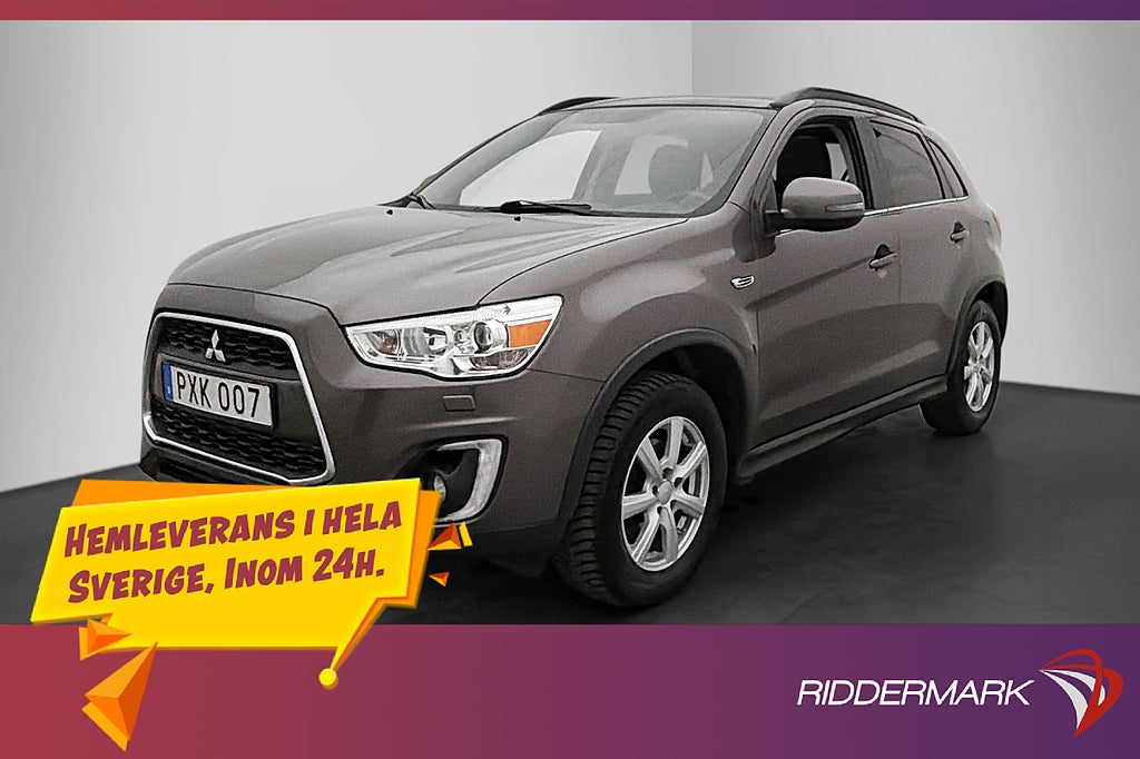 Mitsubishi ASX Di-D 4WD 150hk Business Panorama Navi Skinn