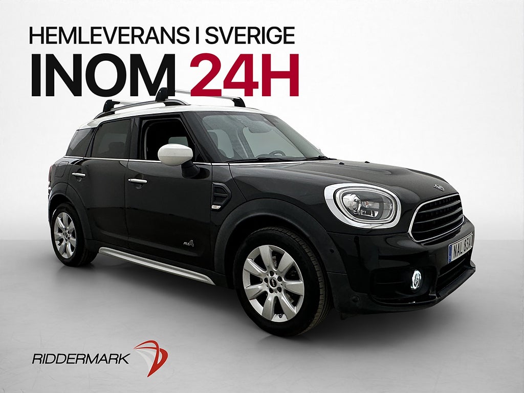 MINI Countryman ALL4 136hk Salt II Navi CarPlay Dragkrok