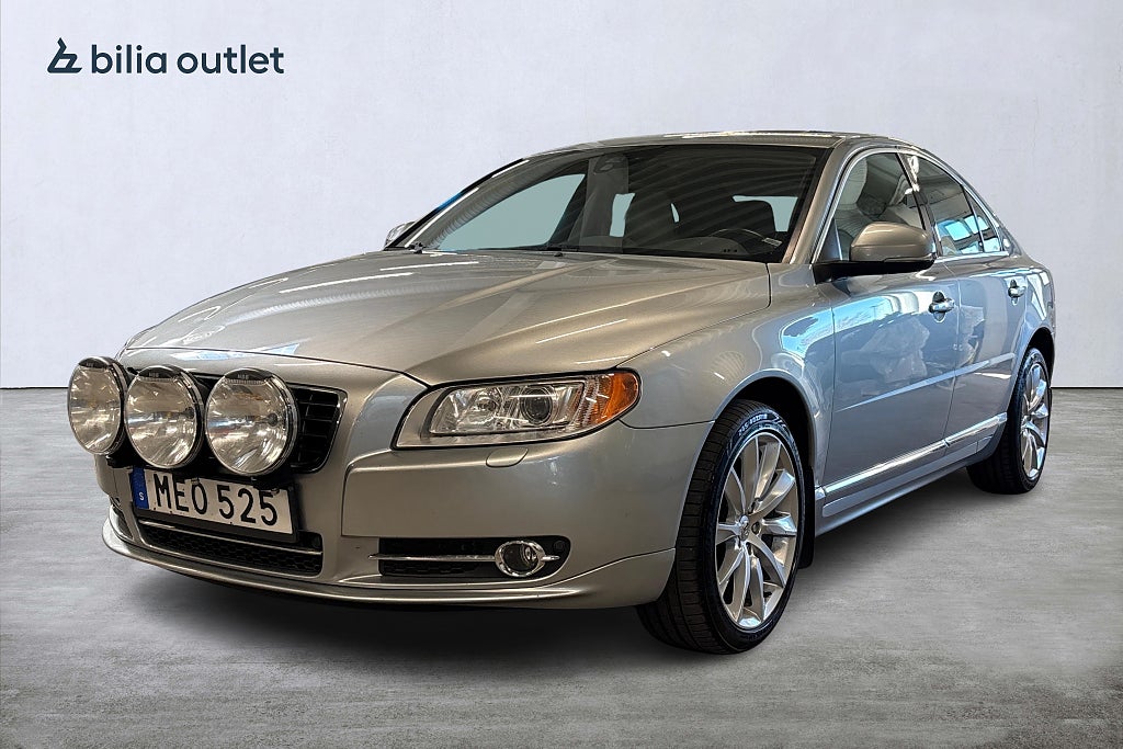 Volvo S80 D3 aut Summum 163hk Taklucka Drag P-värm Navi Läder