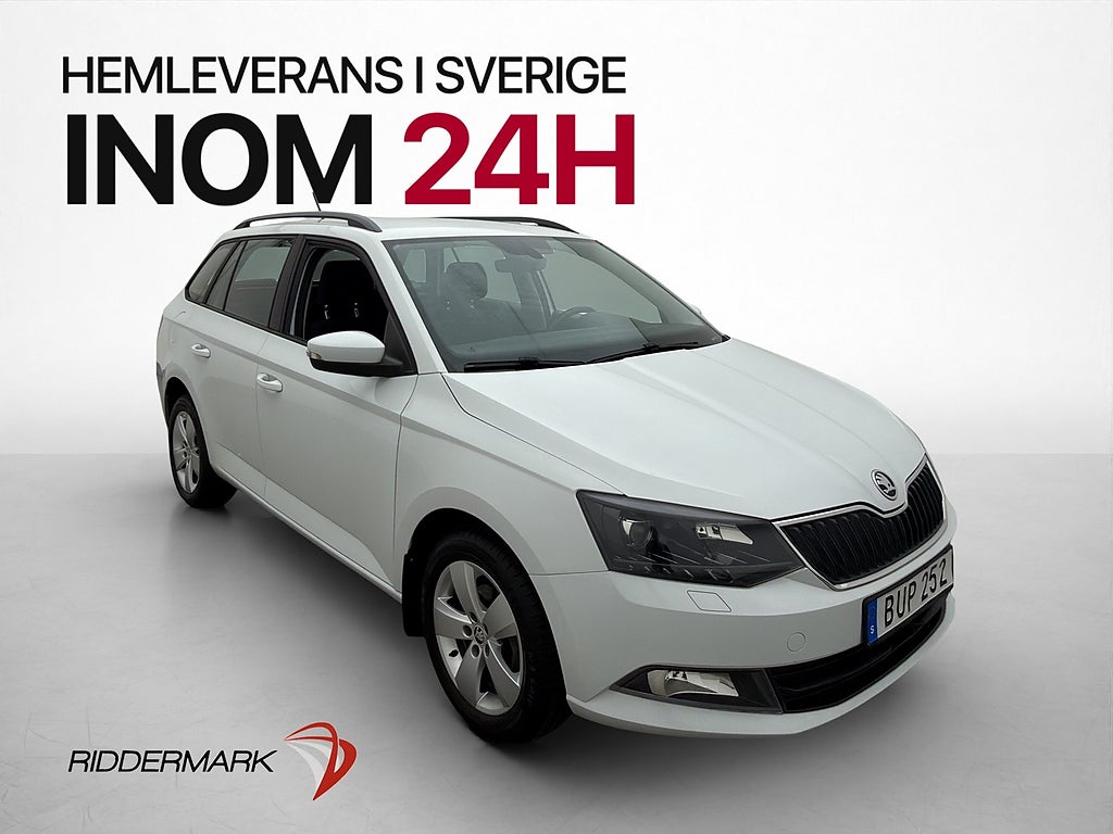 Skoda Fabia 1.2 TSI 90hk Style CarPlay Farthållare