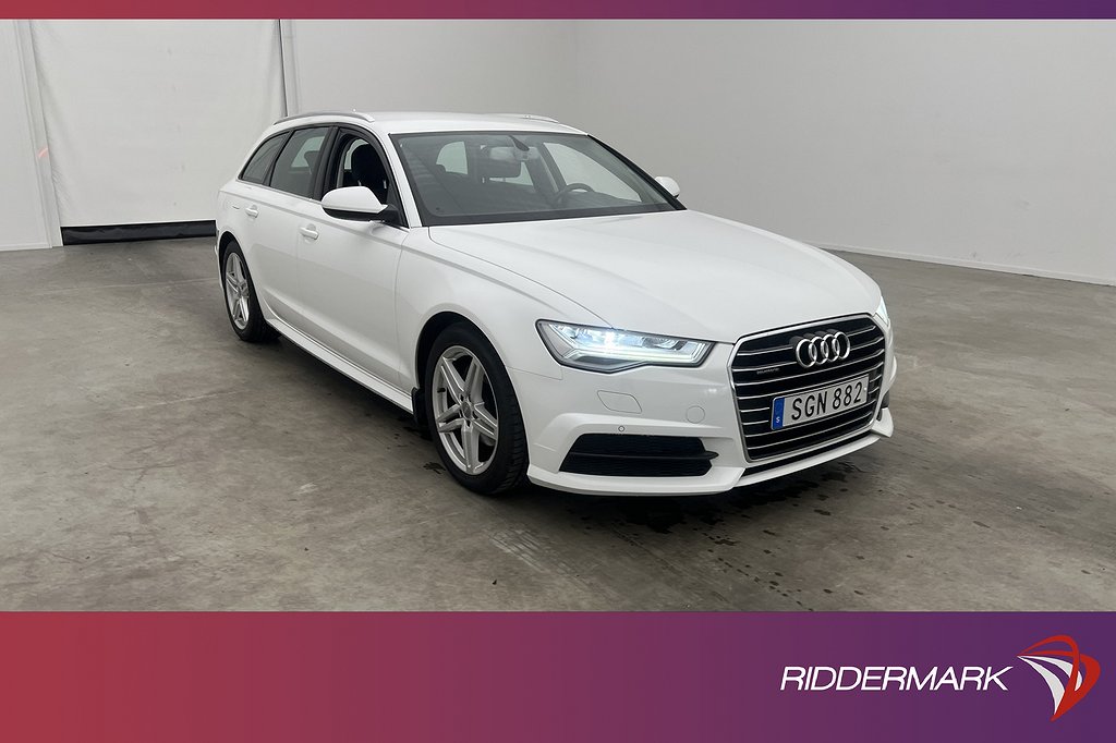 Audi A6 Avant TDI Q 190hk Proline Värmare Navi Sensorer Drag