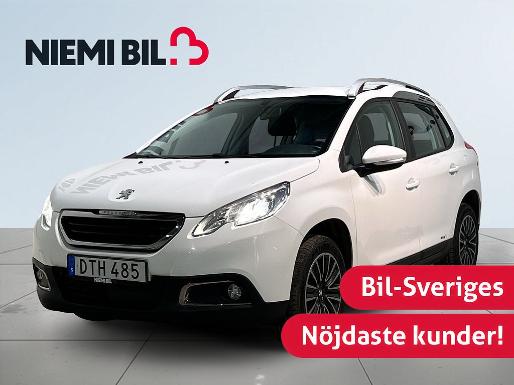 Peugeot 2008 1.2 VTi Automat Farthållare Mvärm Kamrem bytt S/V-hjul