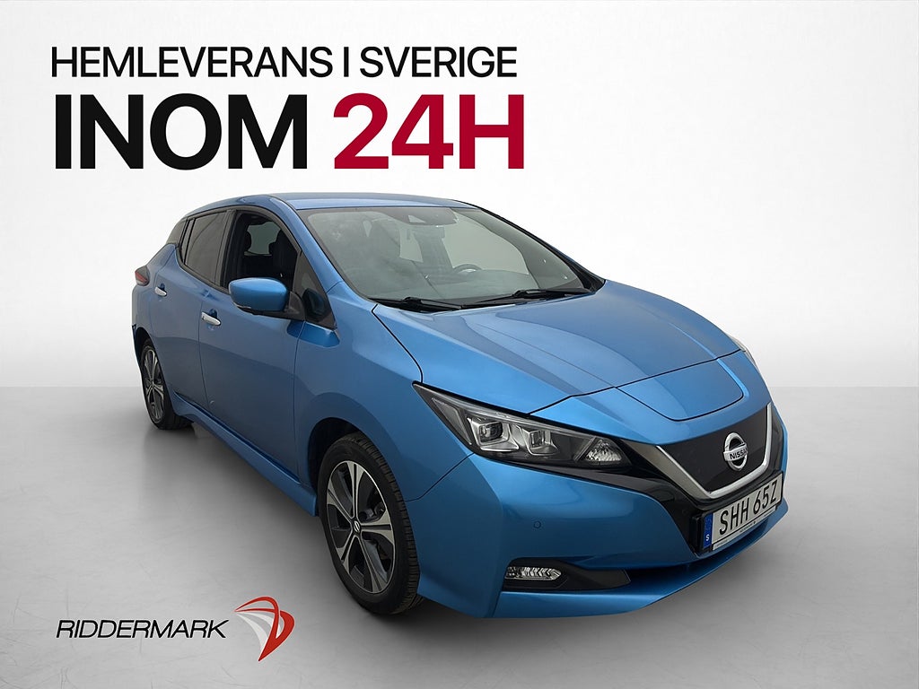 Nissan Leaf 62 kWh Tekna Bose Skinn 360° Navi