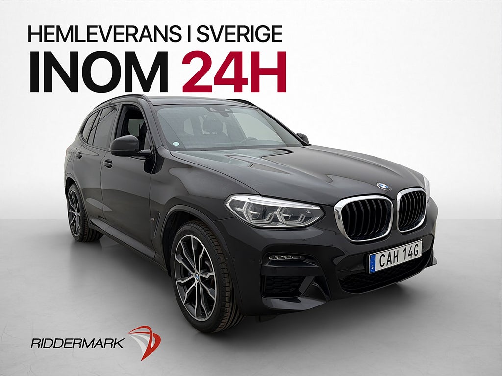 BMW X3 xDrive30e 292hk M Sport Drag Kamera HiFi El-värmare