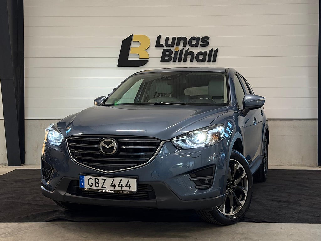 Mazda CX-5 2.2 SKYACTIV-D AWD Euro 6/El-Förarestol/Navi/P-Sensor