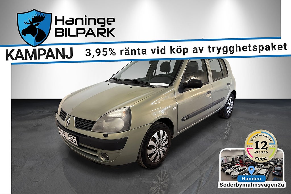 Renault Clio 5-dr 1.2 Expression /NY-BESS /KAMREM-BYTT /KUPE-VÄRMARE