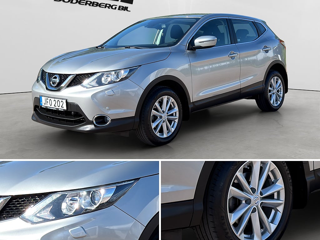 Nissan Qashqai 1.5 dCi 110hk Kamera, Navi, PDC 1 ägare, Ny kamrem