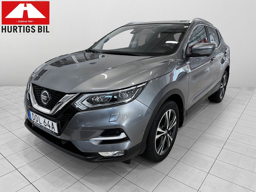 Nissan Qashqai Tekna/160Hk Aut/Elstol/V-hjul/GPS/Backam/