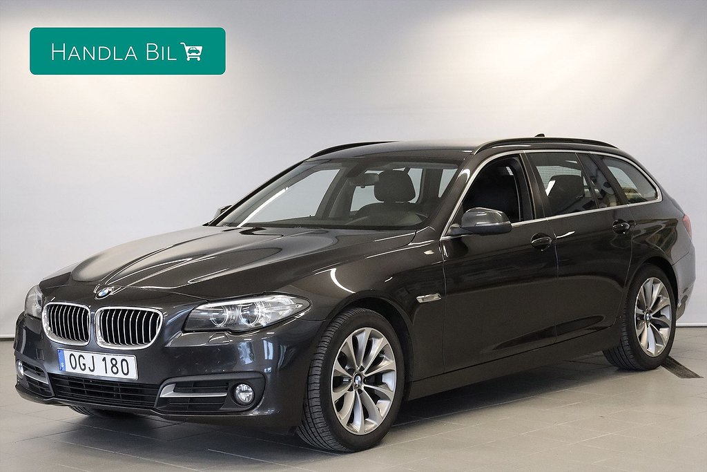 BMW 520 xDrive 190hk Drag Skinn Navi Rattvärme HiFi SoV