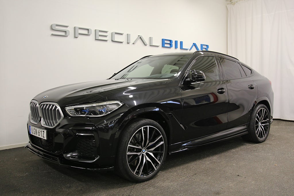 BMW X6 xDrive40d M Sport Panorama Laser Head-Up 340hk Moms