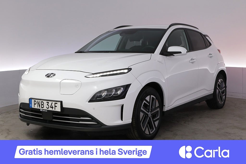 Hyundai Kona Electric 64 kWh Advanced Läder Krell HUD Elstol