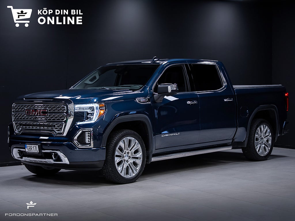 GMC Sierra 1500 Dubbelhytt 3.0 282HK Duramax 4WD DENALI LEASEBAR  