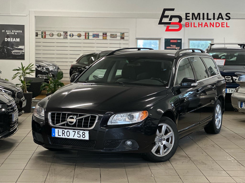 Volvo V70 D3 Momentum Drag P-sensorer Halvskinn 163hk