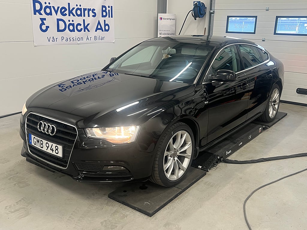 Audi A5 Sportback 1.8 TFSI Comfort Euro 5 sportstolar/skinn