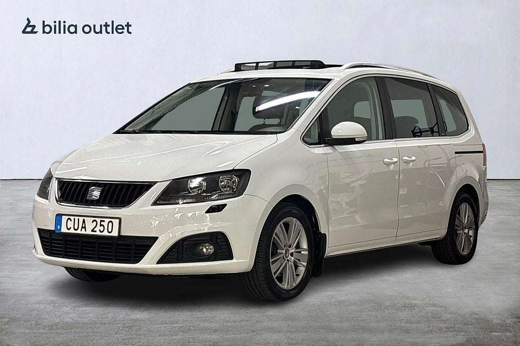 Seat Alhambra 1.4 TSI DSG Style 7-sits 150hk Panorama Navi Drag B-kam
