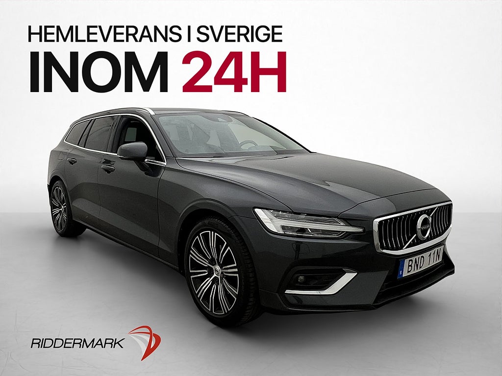 Volvo V60 D3 Inscription Drag Navi Kamera D-värm Skinn