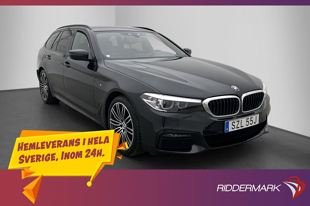 BMW 520 d xDrive M Sport Kamera D-Värm Navi Drag HiFi