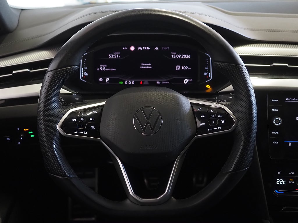 Volkswagen Arteon eHybrid Shooting Brake 218hk TSI R-Line Dragpkt Cockpit 2022