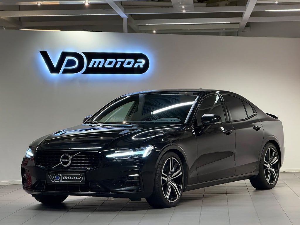 Volvo S60 B5 AWD Aut R-Design EDT Black H/K Navi VOC B-Kam 250hk