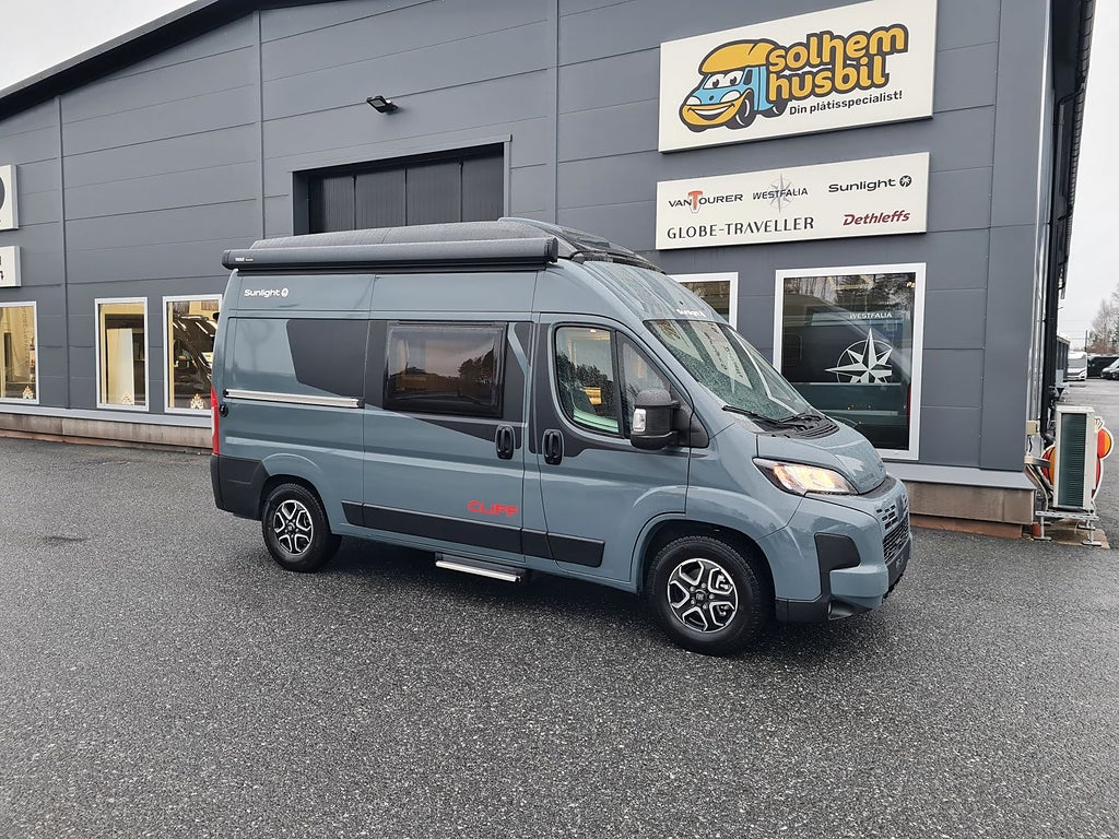 Sunlight Cliff 540 RT Adventure pop-up, automat, dieselvärme