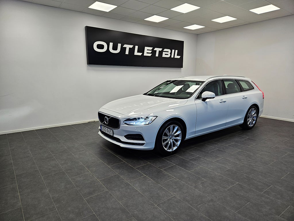 Volvo V90 T4 190hk Geartronic Momentum Läder Navi Backkamera 
