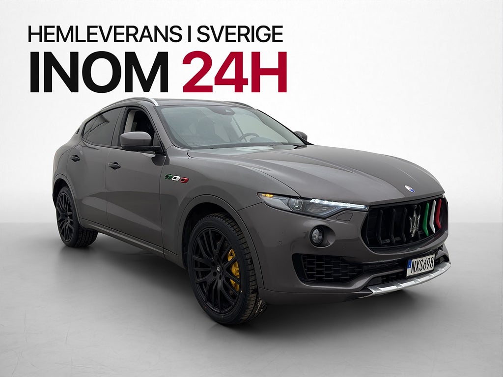 Maserati Levante S 430hk Panorama H/K 360° Skinn Luftfjäd