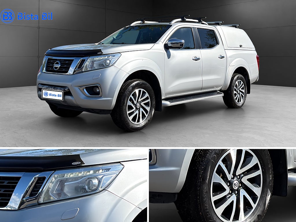 Nissan Navara DH 2.3 dCi 4WD D-VÄRM / TEKNA / TAKLUCKA / KÅPA 190Hk