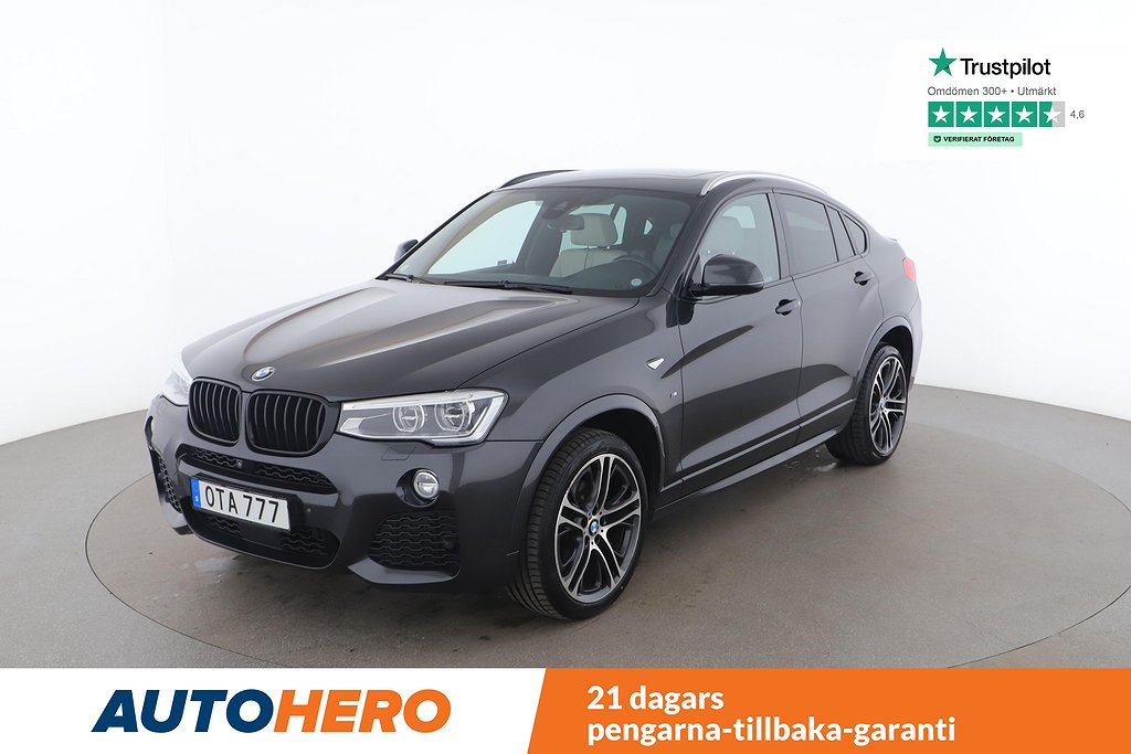 BMW X4 xDrive35i Steptronic M Sport / M-Värmare, H/K, 306HK