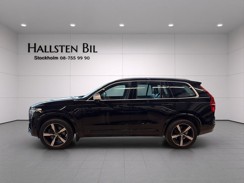 Volvo XC90 T8 AWD Plug In R-Design Panorama Drag 7-sits Svensksåld