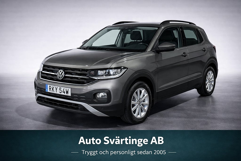 Volkswagen T-CROSS 1.0 TSI OPF Base Euro 6 (keyless, PDC, S&V-däck)