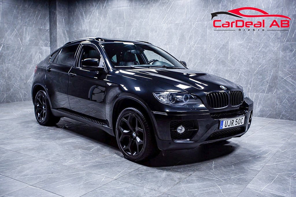 BMW X6 ActiveHybrid Taklucka HUD Komfortstol 270° Softclose