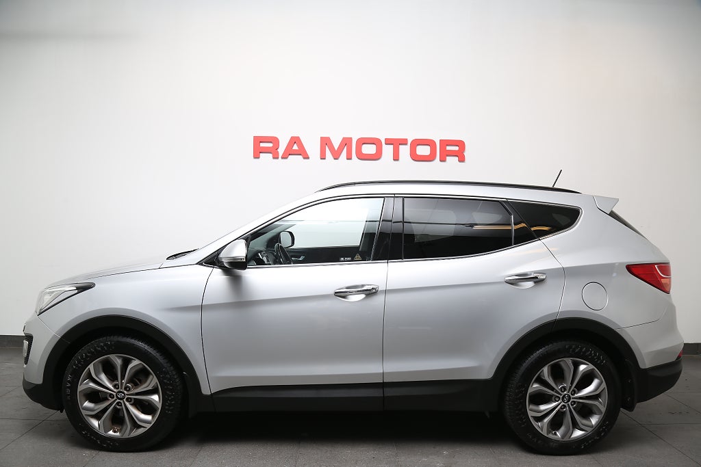 Hyundai Santa Fe 2,2 CRDi 197hk Premium 4WD Aut Pano Skinn Motorv Drag 2015