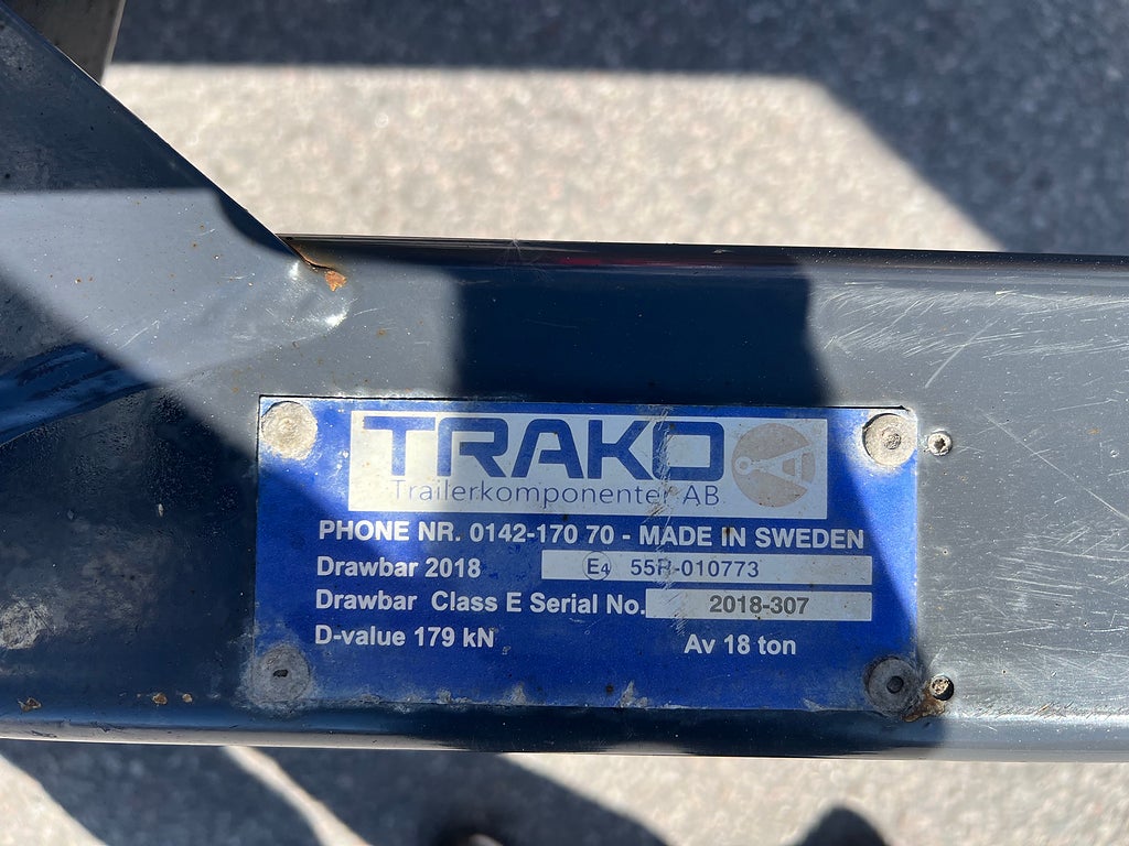 Övriga Roadex 3 Axlad tippvagn,